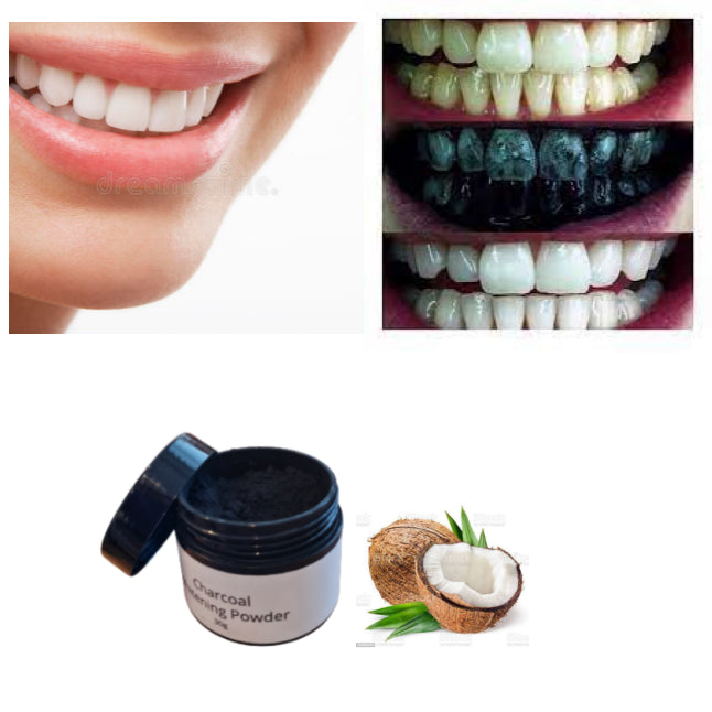 Charcoal Teeth Whitening Powder - Teeth Whitening - Organic Tooth Powder